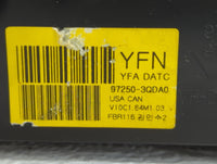 2011 Hyundai Sonata Climate Control Module Temperature AC/Heater Replacement P/N:97250-3QDA0 97250-3QDC0 Fits OEM Used Auto 