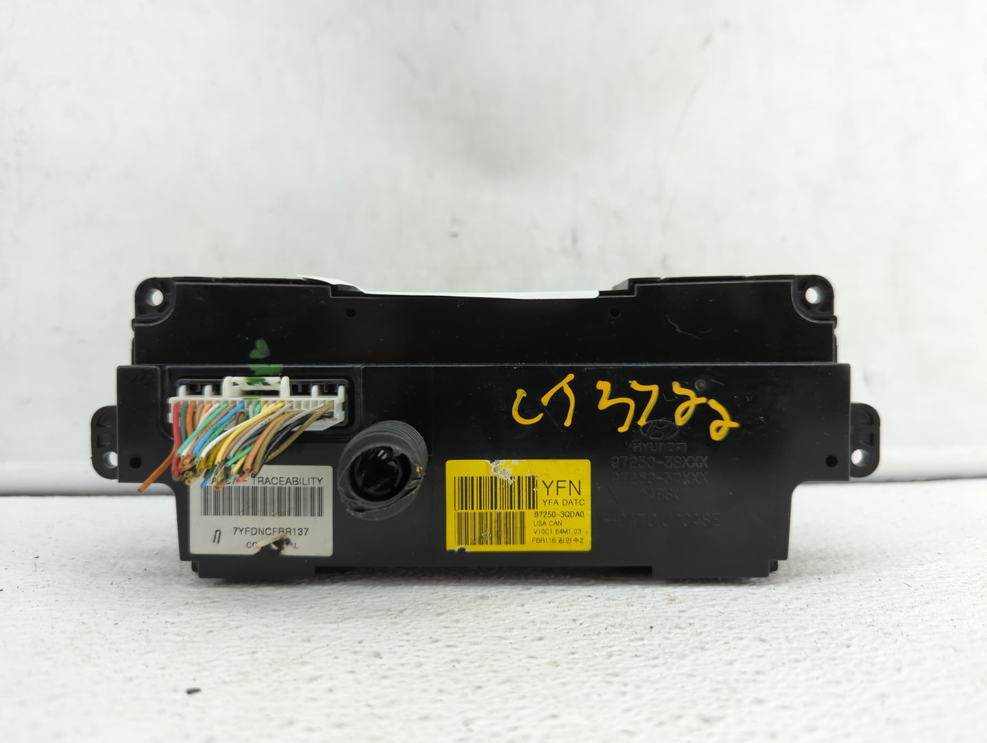 2011 Hyundai Sonata Climate Control Module Temperature AC/Heater Replacement P/N:97250-3QDA0 97250-3QDC0 Fits OEM Used Auto 