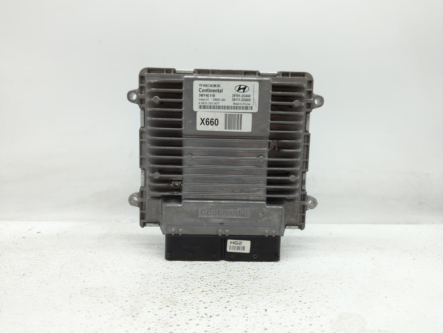 2011-2014 Hyundai Sonata PCM Engine Control Computer ECU ECM PCU OEM P/N:39111-2G660 39101-2G660 Fits Fits 2011 2012 2013 20