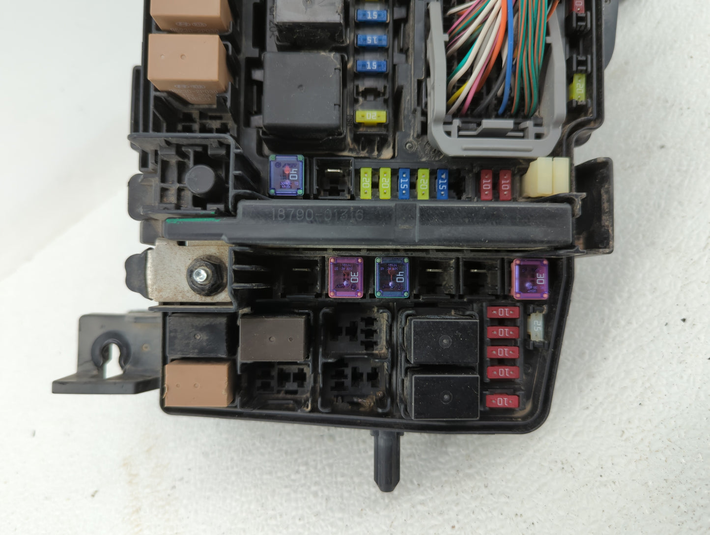 2011-2014 Hyundai Sonata Fusebox Fuse Box Panel Relay Module P/N:VS912003Q094YB VS912003Q072ML Fits Fits 2011 2012 2013 2014