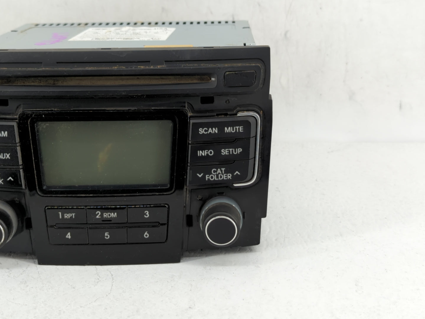 2011 Hyundai Sonata Radio AM FM Cd Player Receiver Replacement P/N:96180-3Q000 961803Q000, 961803Q001, 96180-3Q001 Fits OEM 