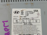2011 Hyundai Sonata Radio AM FM Cd Player Receiver Replacement P/N:96180-3Q000 961803Q000, 961803Q001, 96180-3Q001 Fits OEM 