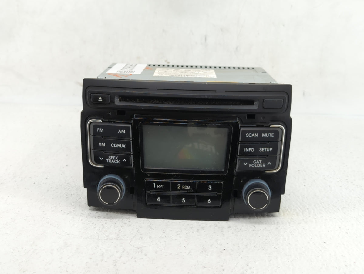 2011-2011 Hyundai Sonata Am Fm Cd Player Radio Receiver 380623 - Oemusedautoparts1.com