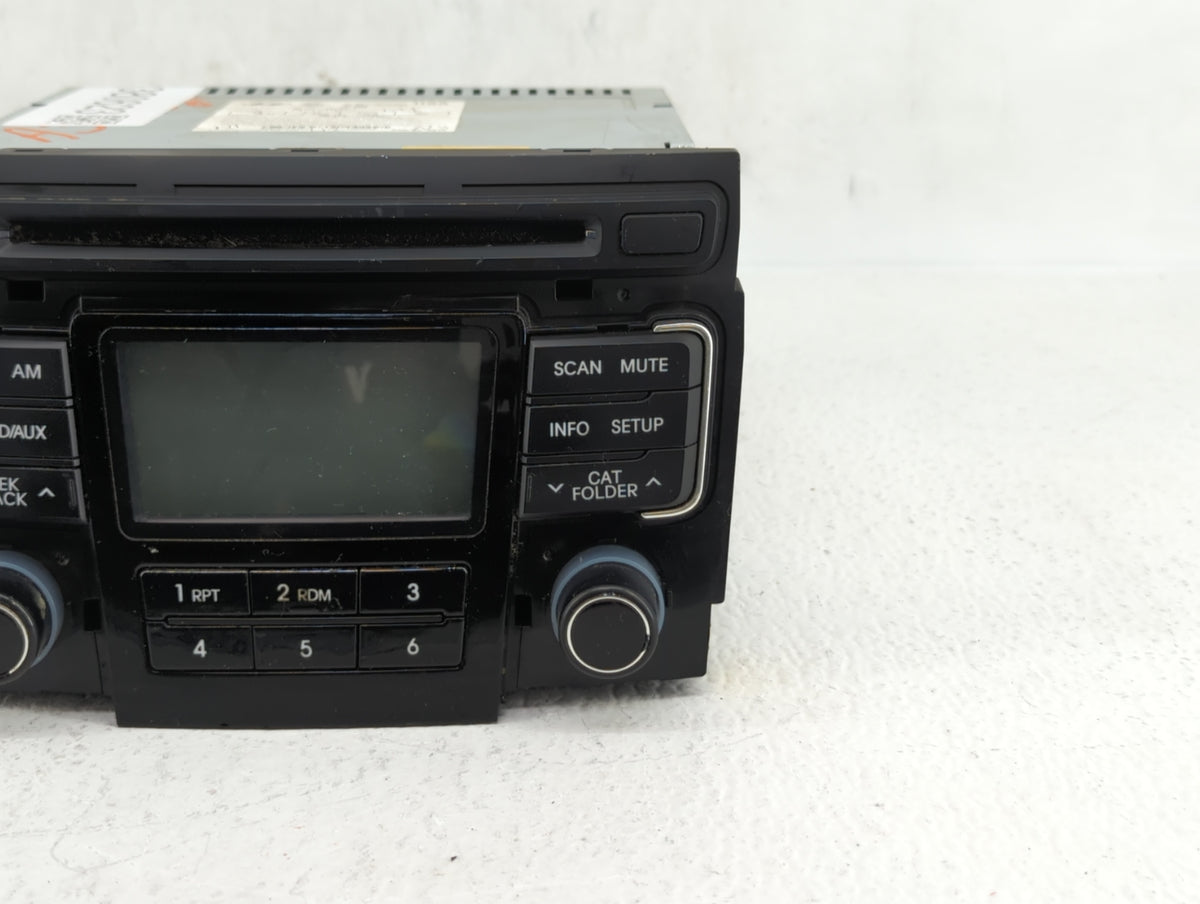 2011-2011 Hyundai Sonata Am Fm Cd Player Radio Receiver 380623 - Oemusedautoparts1.com