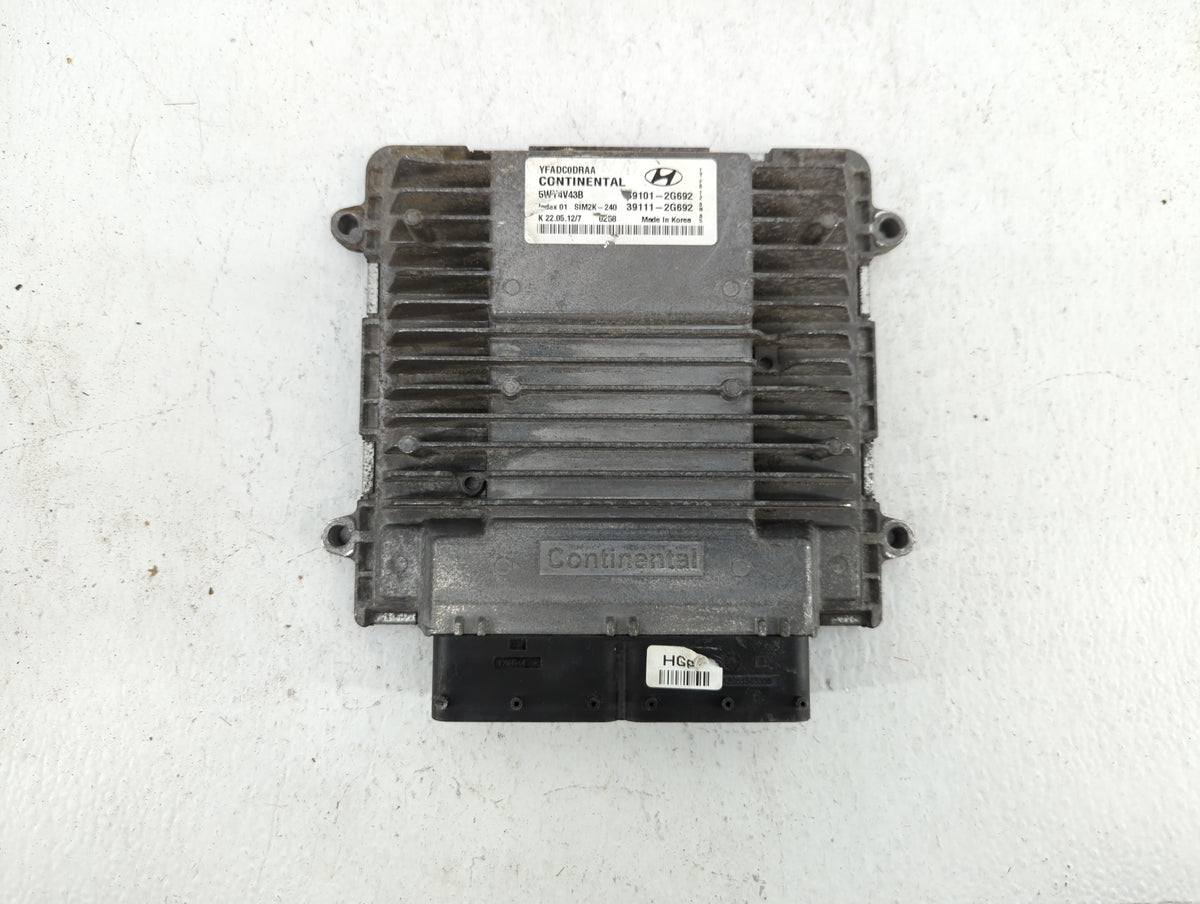2011-2014 Hyundai Sonata PCM Engine Control Computer ECU ECM PCU OEM P/N:39101-2G692 39111-2G690 Fits 2011 2012 2013 2014 OE