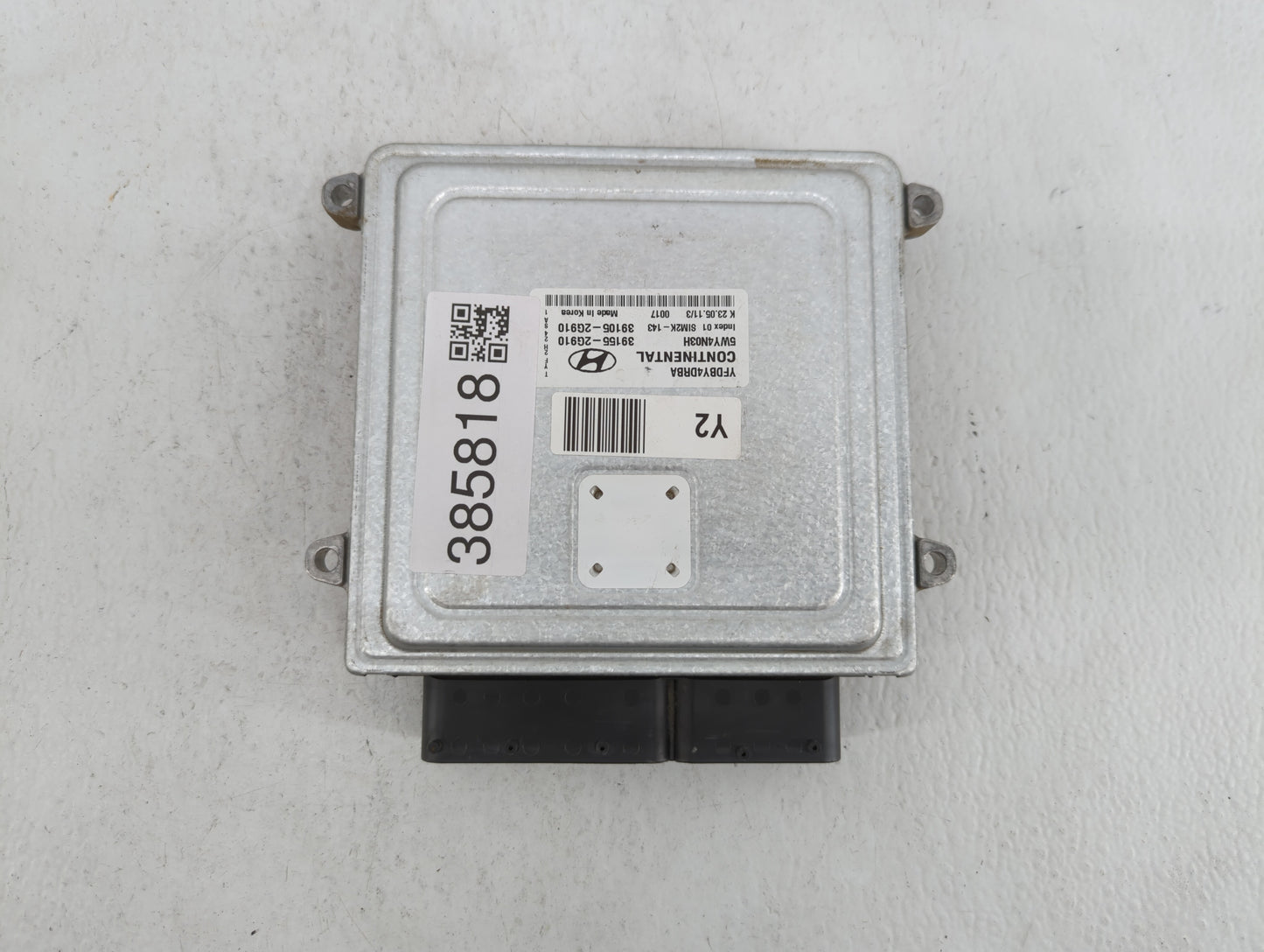 2011-2015 Hyundai Sonata PCM Engine Control Computer ECU ECM PCU OEM P/N:39105-2G910 39155-2G910 Fits OEM Used Auto Parts - 