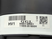 2011-2015 Hyundai Sonata Instrument Cluster Speedometer Gauges P/N:94001-4R001 94001-4R002 Fits Fits 2011 2012 2013 2014 201