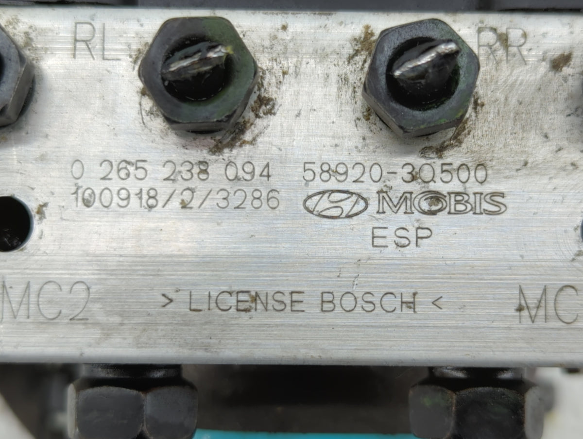 2011-2013 Hyundai Sonata Anti-Lock Brake ABS Pump Module Actuator OEM P/N:58920-3Q400 58920-3Q500 Fits Fits 2011 2012 2013 O