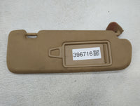 2011-2015 Hyundai Sonata Sun Visor Shade Replacement Passenger Right Mirror Fits Fits 2011 2012 2013 2014 2015 OEM Used Auto