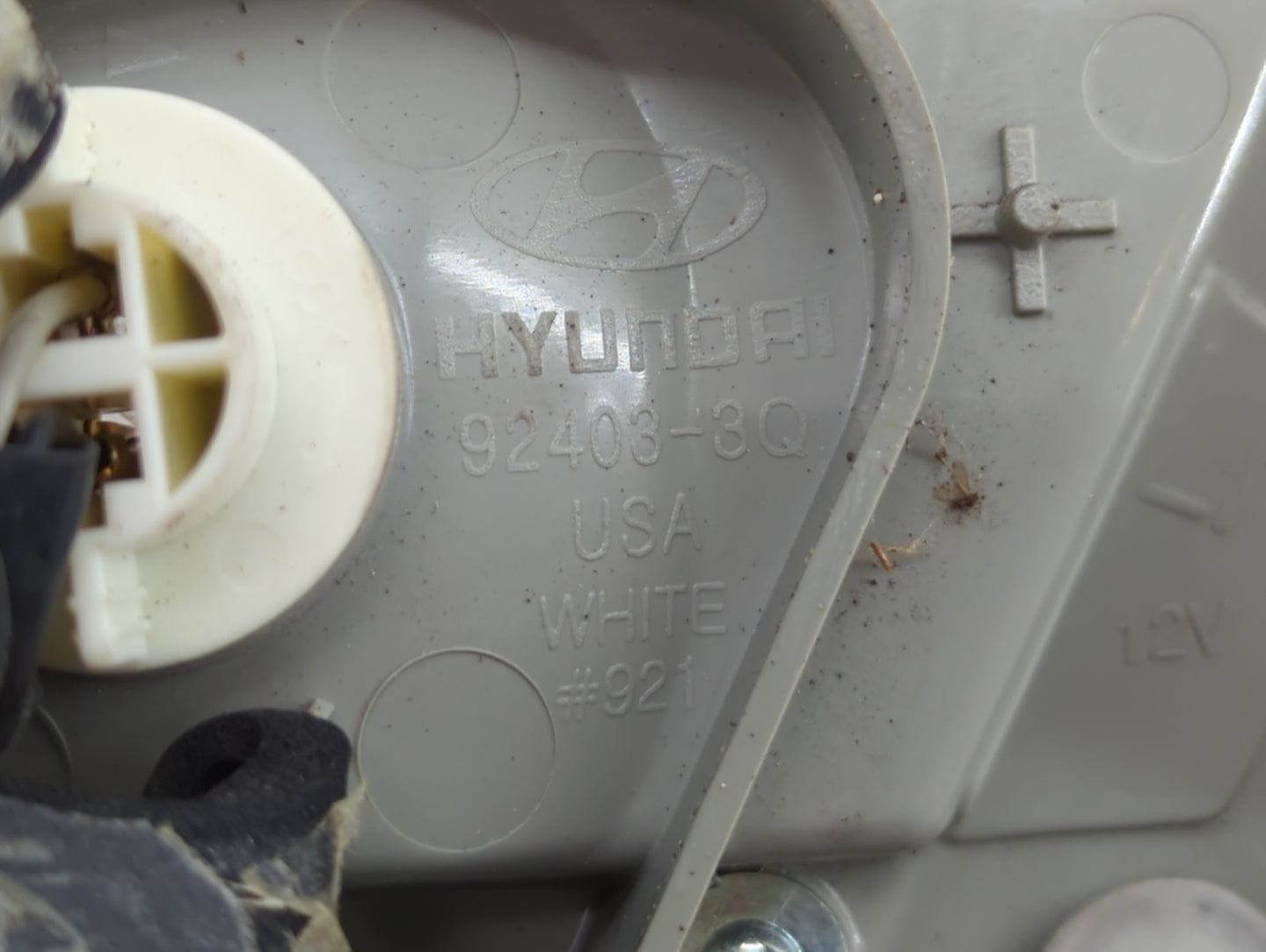 2011-2014 Hyundai Sonata Tail Light Assembly Driver Left OEM P/N:92403-3Q Fits Fits 2011 2012 2013 2014 OEM Used Auto Parts 