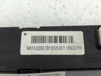 2011 Hyundai Sonata Digitial Dash Clock P/N:94510-3Q000 Fits OEM Used Auto Parts - Oemusedautoparts1.com