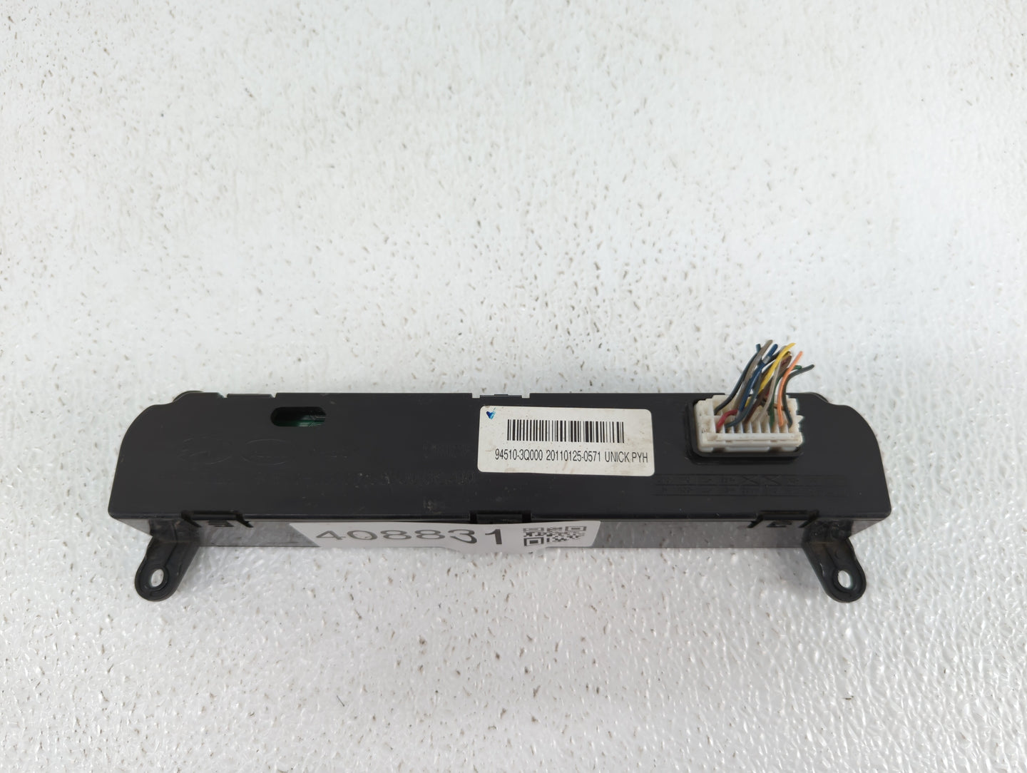 2011 Hyundai Sonata Digitial Dash Clock P/N:94510-3Q000 Fits OEM Used Auto Parts - Oemusedautoparts1.com