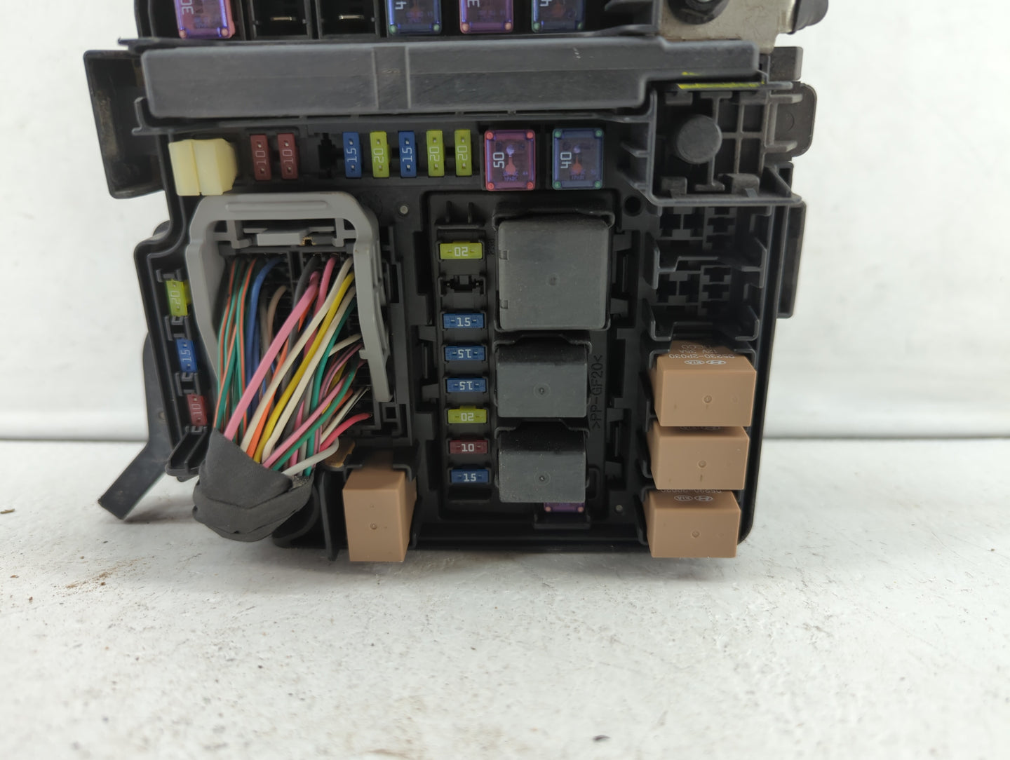 2011-2014 Hyundai Sonata Fusebox Fuse Box Panel Relay Module P/N:VS912003Q290MG VS917503Q020YC Fits Fits 2011 2012 2013 2014