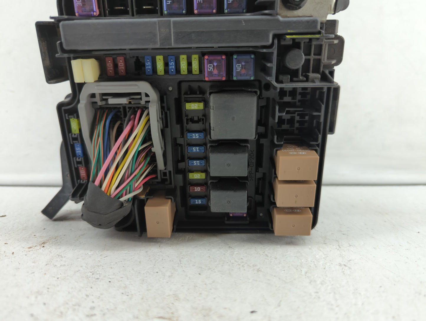 2011-2014 Hyundai Sonata Fusebox Fuse Box Panel Relay Module P/N:VS912003Q290MG VS917503Q020YC Fits Fits 2011 2012 2013 2014