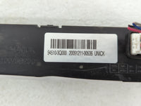 2011 Hyundai Sonata Digitial Dash Clock P/N:94510-3Q000 Fits OEM Used Auto Parts - Oemusedautoparts1.com