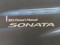 2011 Hyundai Sonata Owners Manual Book Guide OEM Used Auto Parts - Oemusedautoparts1.com