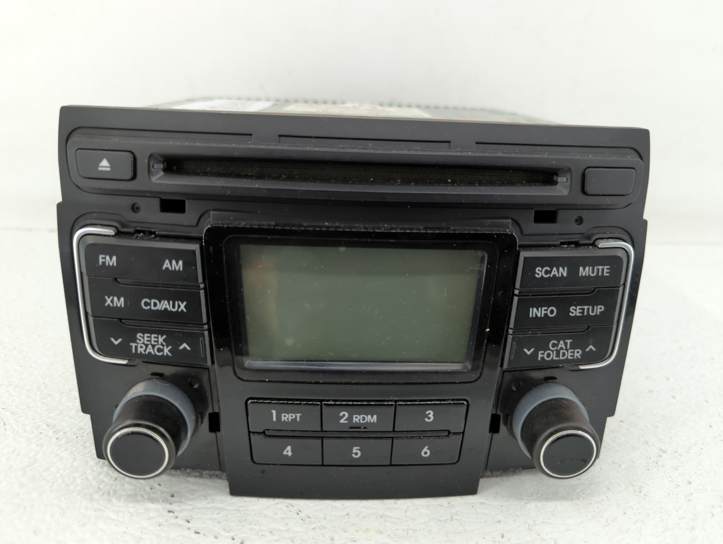 2011 Hyundai Sonata Radio AM FM Cd Player Receiver Replacement P/N:96180-3Q000 96180-3Q0014X, 961803Q000, 961803Q001 Fits OE