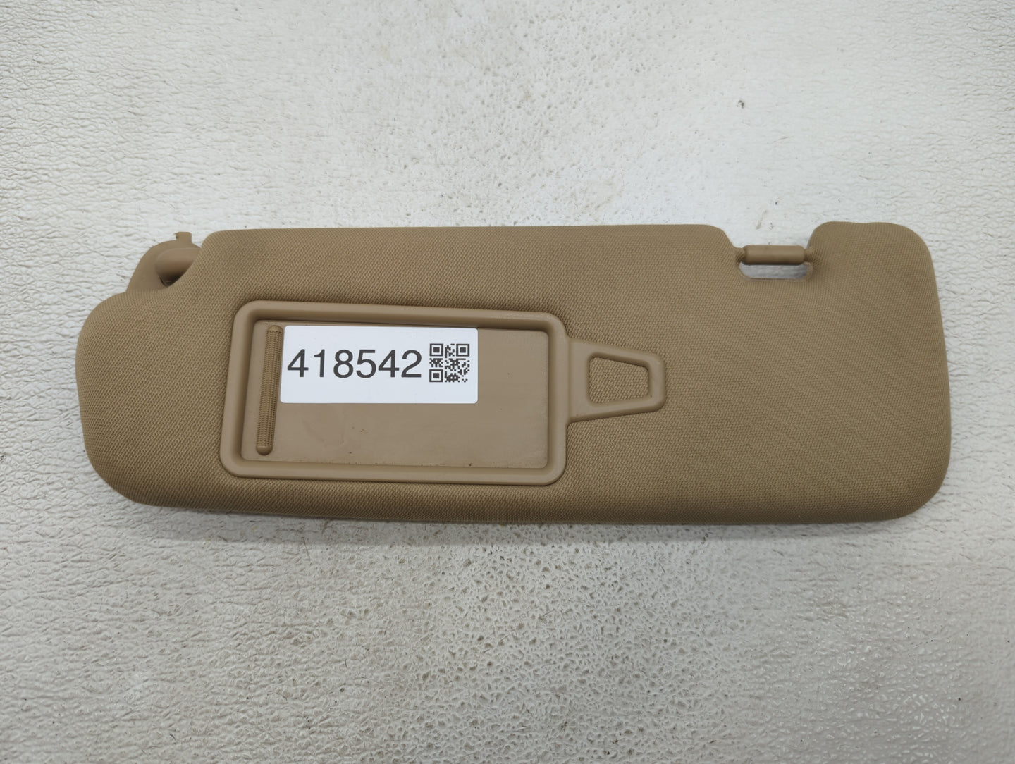2011-2014 Hyundai Sonata Sun Visor Shade Replacement Driver Left Mirror Fits Fits 2011 2012 2013 2014 OEM Used Auto Parts - 