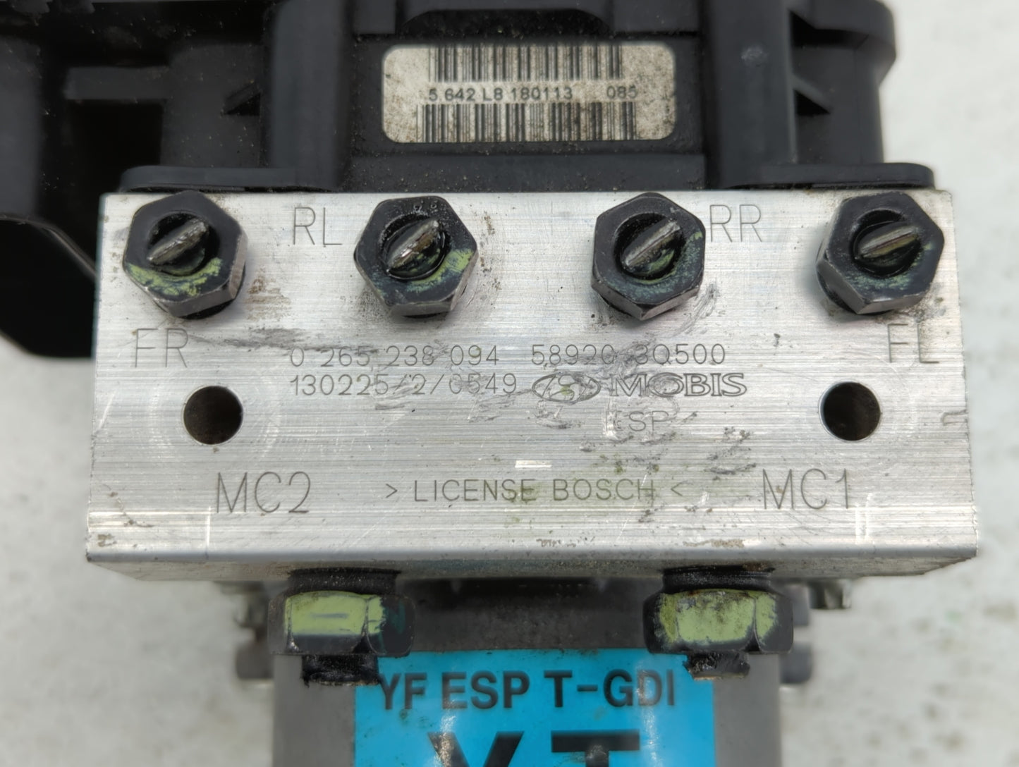 2011-2013 Hyundai Sonata ABS Pump Control Module Replacement P/N:58920-3Q500 58920-3S400, 58920-30500 Fits Fits 2011 2012 20