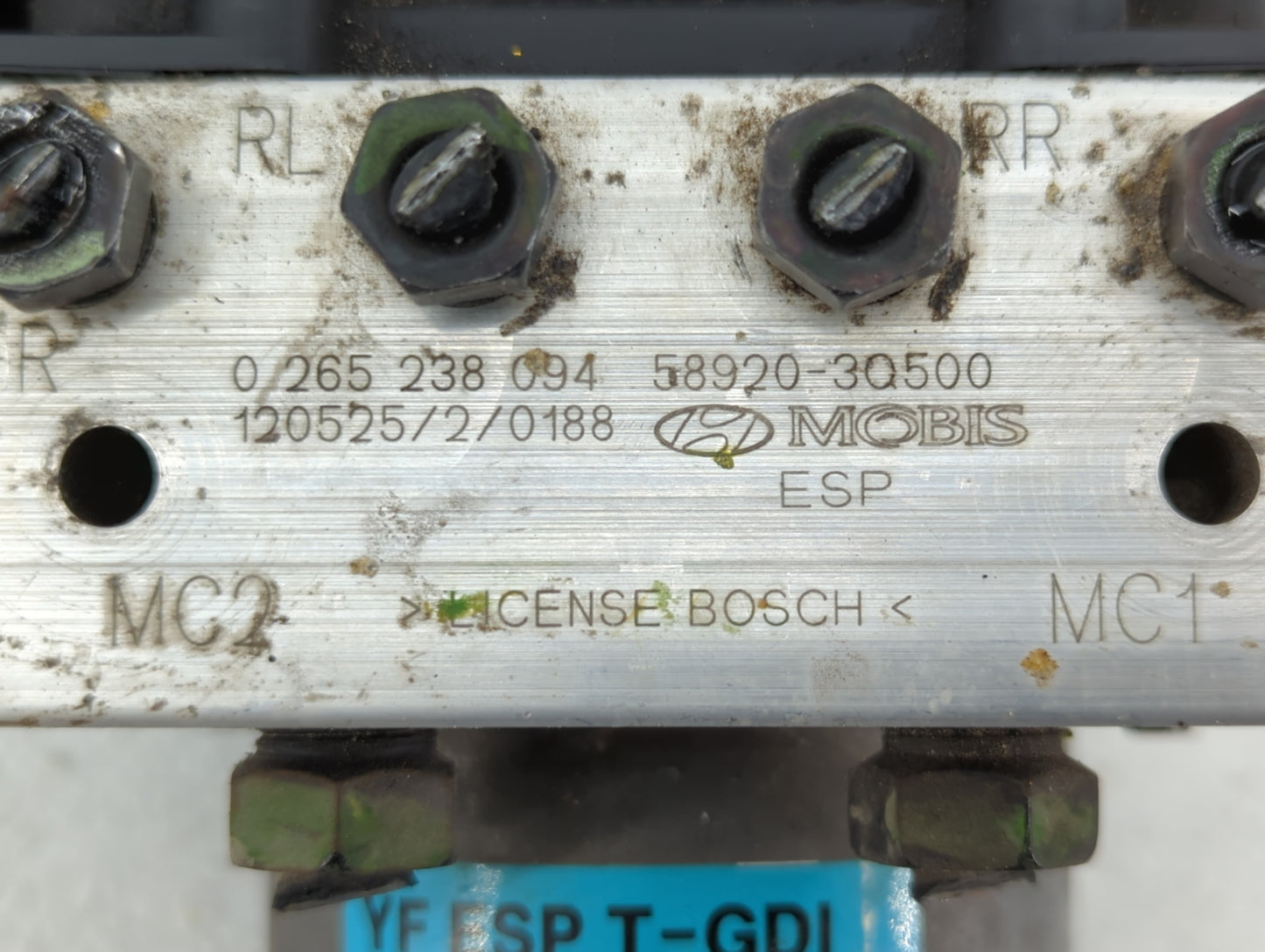 2011-2013 Hyundai Sonata ABS Pump Control Module Replacement P/N:58920-3Q500 58920-3S400, 58920-30500 Fits Fits 2011 2012 20