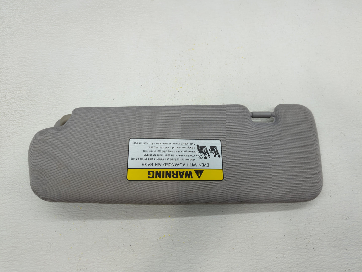 2011-2014 Hyundai Sonata Sun Visor Shade Replacement Passenger Right Mirror Fits Fits 2011 2012 2013 2014 OEM Used Auto Part
