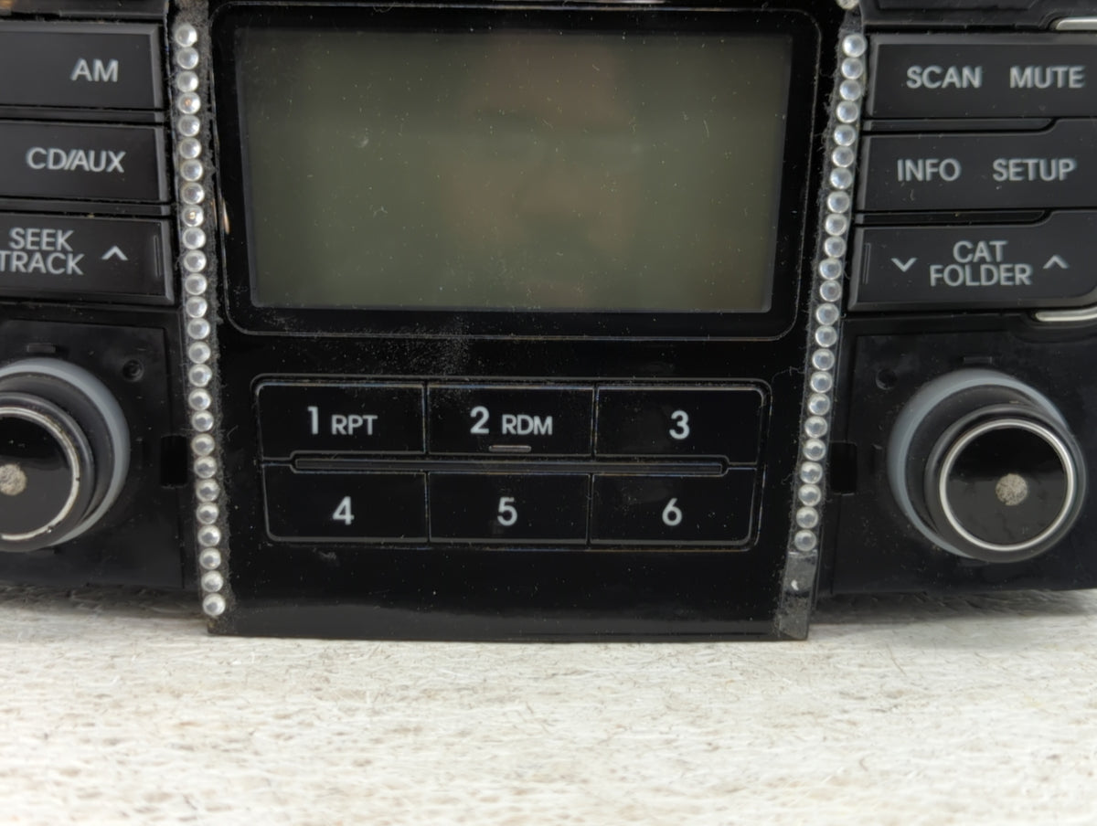 2011-2011 Hyundai Sonata Am Fm Cd Player Radio Receiver 426326 - Oemusedautoparts1.com