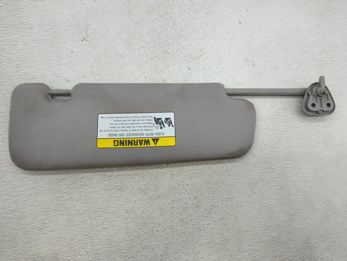 2011-2015 Hyundai Sonata Sun Visor Shade Replacement Driver Left Mirror Fits Fits 2011 2012 2013 2014 2015 OEM Used Auto Par