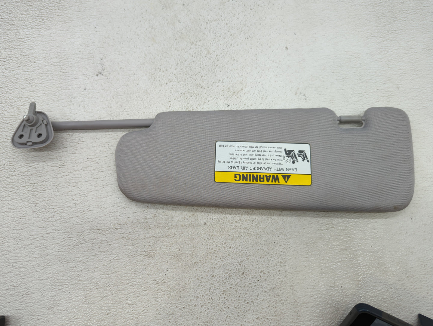 2011-2015 Hyundai Sonata Sun Visor Shade Replacement Passenger Right Mirror Fits Fits 2011 2012 2013 2014 2015 OEM Used Auto