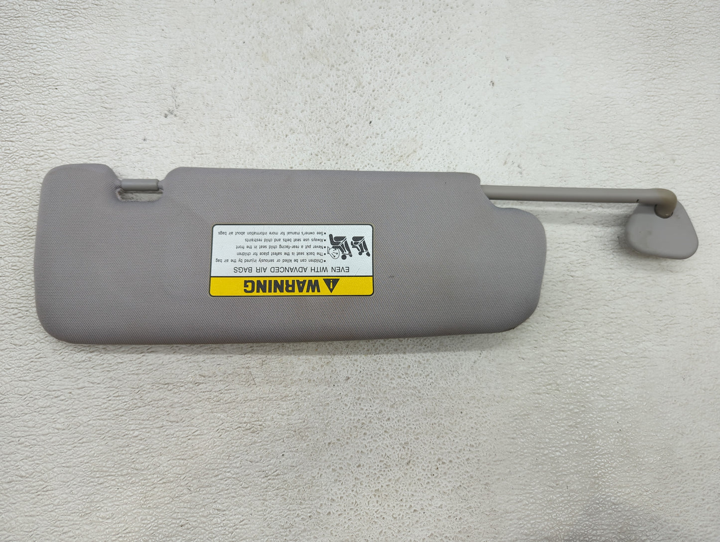 2011-2015 Hyundai Sonata Sun Visor Shade Replacement Driver Left Mirror Fits Fits 2011 2012 2013 2014 2015 OEM Used Auto Par