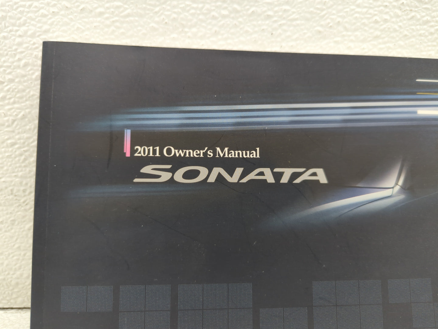 2011 Hyundai Sonata Owners Manual Book Guide OEM Used Auto Parts - Oemusedautoparts1.com