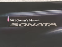 2011 Hyundai Sonata Owners Manual Book Guide P/N:A3SO-EU08G OEM Used Auto Parts - Oemusedautoparts1.com