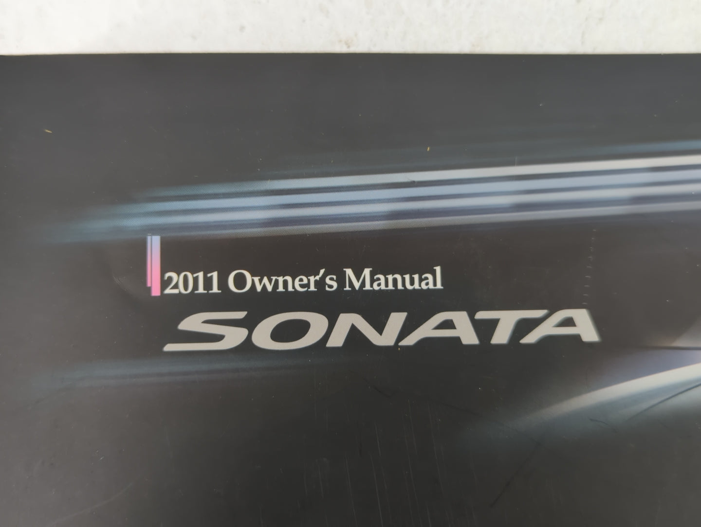 2011 Hyundai Sonata Owners Manual Book Guide OEM Used Auto Parts - Oemusedautoparts1.com