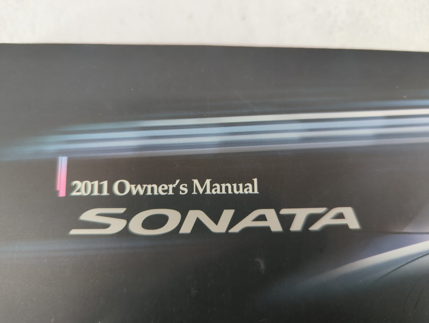 2011 Hyundai Sonata Owners Manual Book Guide OEM Used Auto Parts - Oemusedautoparts1.com