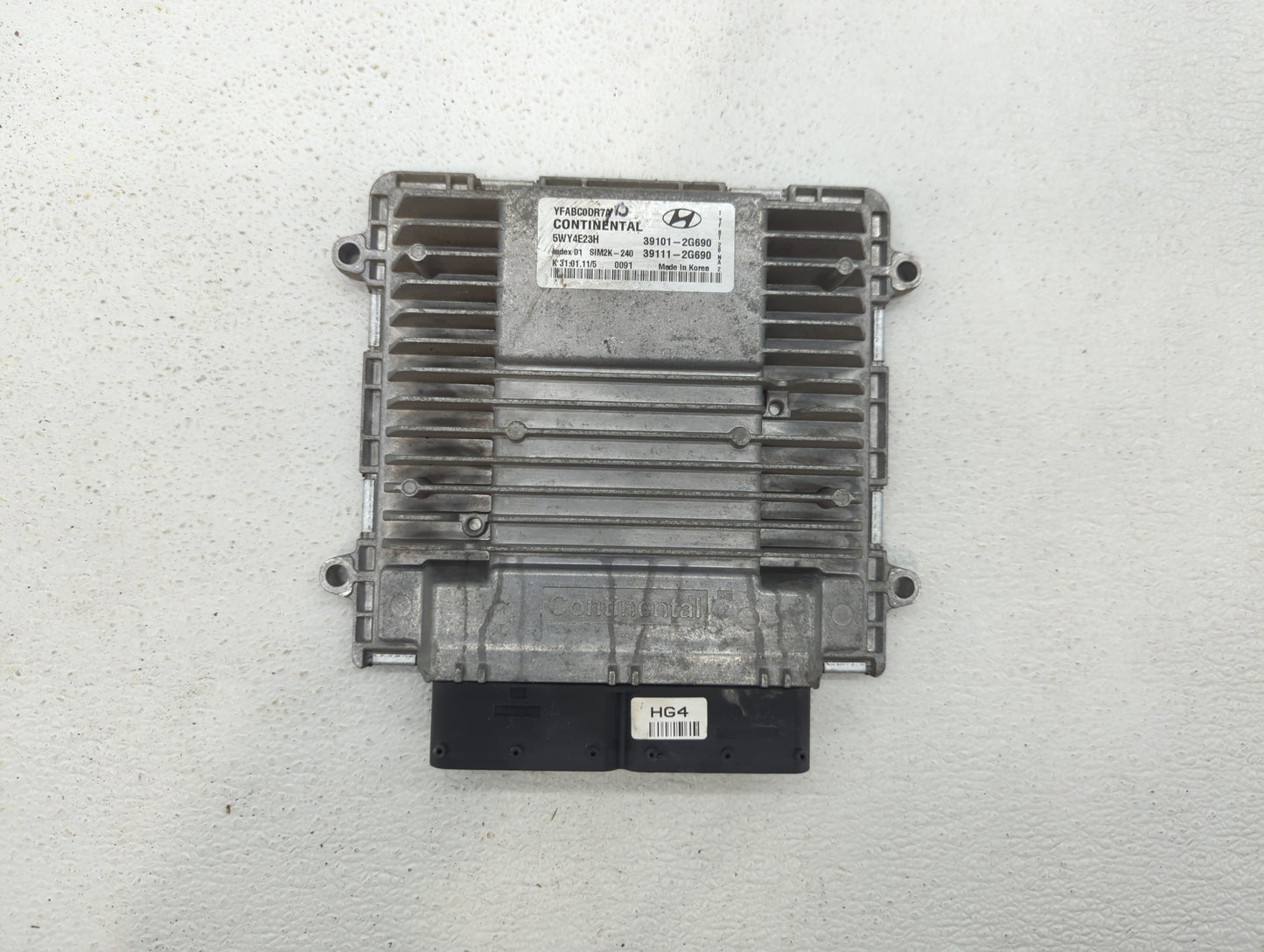 2011-2014 Hyundai Sonata PCM Engine Control Computer ECU ECM PCU OEM P/N:39101-2G692 39111-2G690 Fits Fits 2011 2012 2013 20