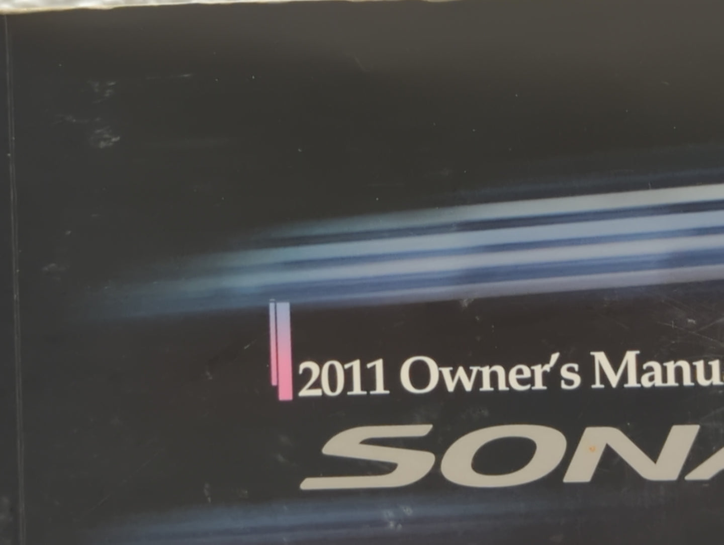 2011 Hyundai Sonata Owners Manual Book Guide OEM Used Auto Parts - Oemusedautoparts1.com