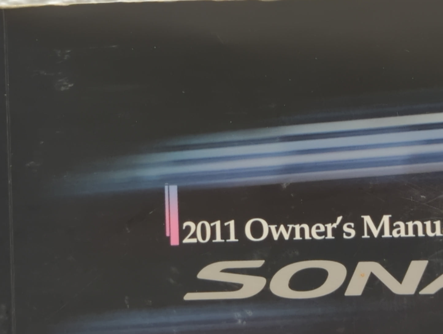 2011 Hyundai Sonata Owners Manual Book Guide OEM Used Auto Parts - Oemusedautoparts1.com