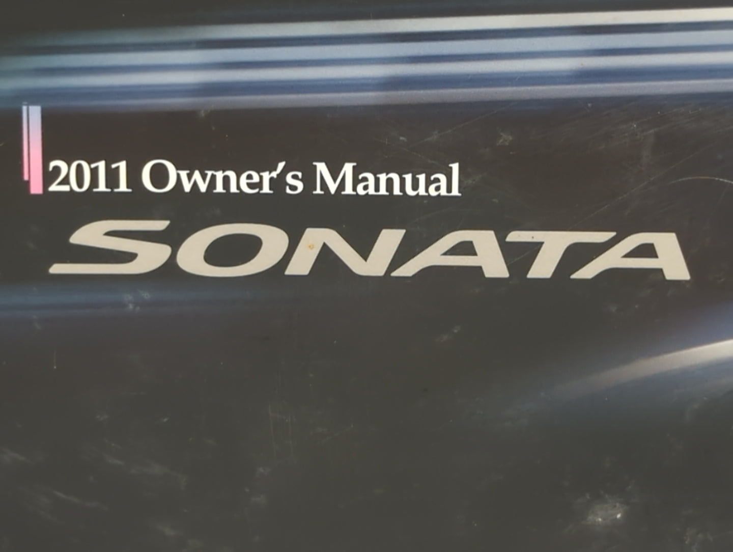 2011 Hyundai Sonata Owners Manual Book Guide OEM Used Auto Parts - Oemusedautoparts1.com