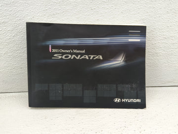 2011 Hyundai Sonata Owners Manual Book Guide OEM Used Auto Parts - Oemusedautoparts1.com