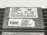 2011-2014 Hyundai Sonata PCM Engine Control Computer ECU ECM PCU OEM P/N:39111-2G666 39101-2G666 Fits Fits 2011 2012 2013 20