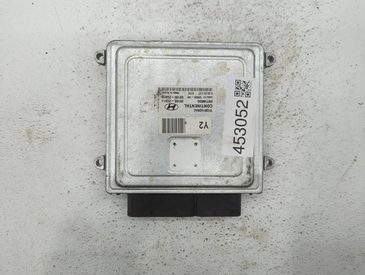 2011-2015 Hyundai Sonata PCM Engine Control Computer ECU ECM PCU OEM P/N:39105-2G912 39155-2G912 Fits OEM Used Auto Parts - 