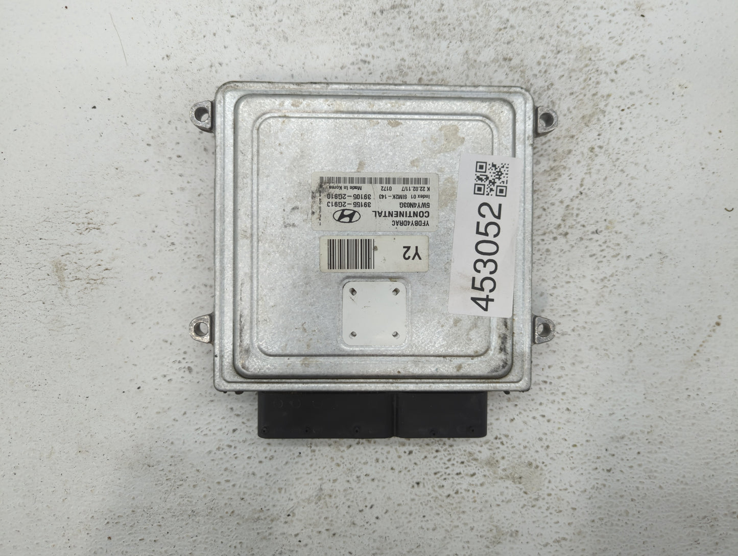 2011-2015 Hyundai Sonata PCM Engine Control Computer ECU ECM PCU OEM P/N:39105-2G912 39155-2G912 Fits OEM Used Auto Parts - 