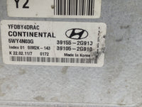 2011-2015 Hyundai Sonata PCM Engine Control Computer ECU ECM PCU OEM P/N:39105-2G912 39155-2G912 Fits OEM Used Auto Parts - 