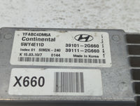 2011-2014 Hyundai Sonata PCM Engine Control Computer ECU ECM PCU OEM P/N:39111-2G660 39101-2G660 Fits Fits 2011 2012 2013 20