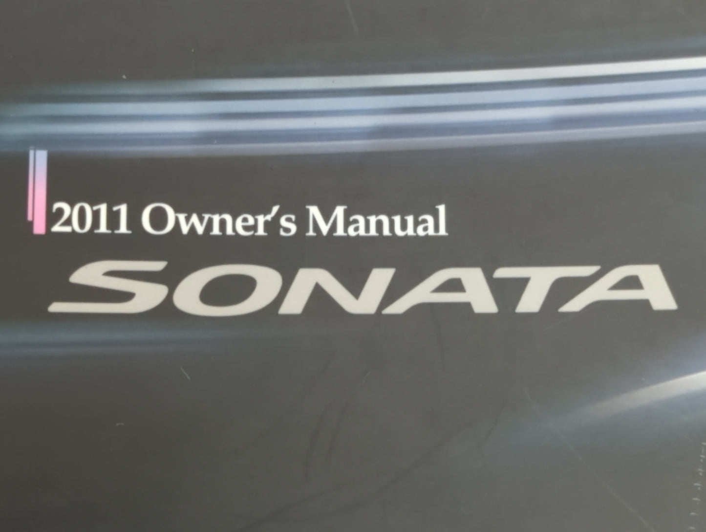 2011 Hyundai Sonata Owners Manual Book Guide OEM Used Auto Parts - Oemusedautoparts1.com
