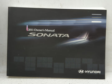 2011 Hyundai Sonata Owners Manual Book Guide OEM Used Auto Parts