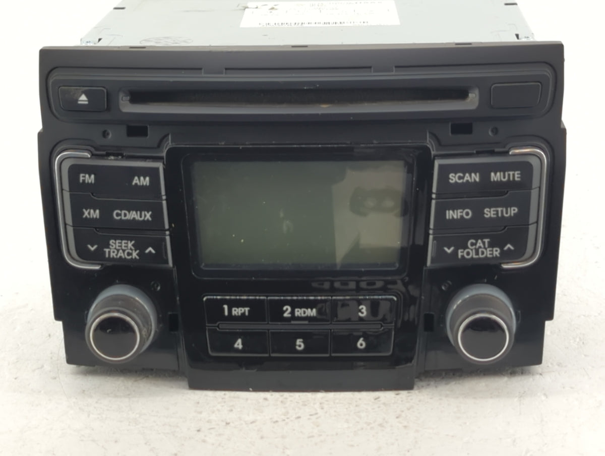 2011-2011 Hyundai Sonata Am Fm Cd Player Radio Receiver 458212 - Oemusedautoparts1.com