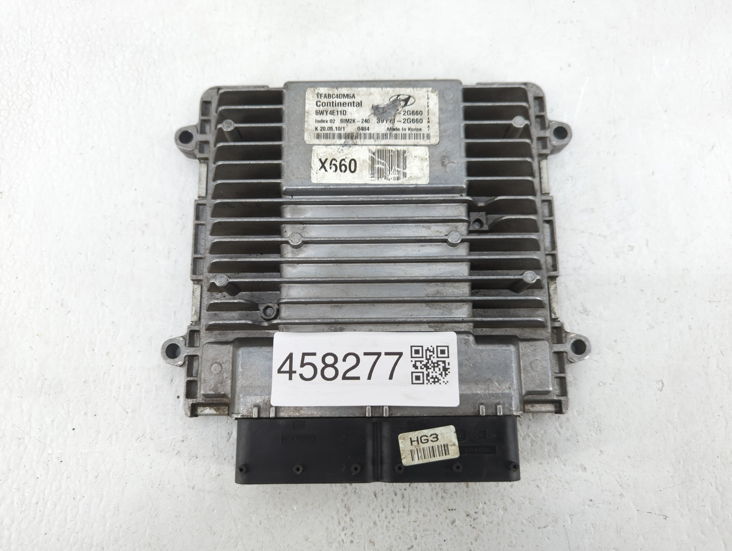 2011 Hyundai Sonata PCM Engine Control Computer ECU ECM PCU OEM P/N:39111-2G660 39101-2G660, 39111-2G661, 39101-2G661 Fits O