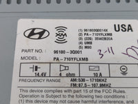 2011-2011 Hyundai Sonata Am Fm Cd Player Radio Receiver 458594 - Oemusedautoparts1.com