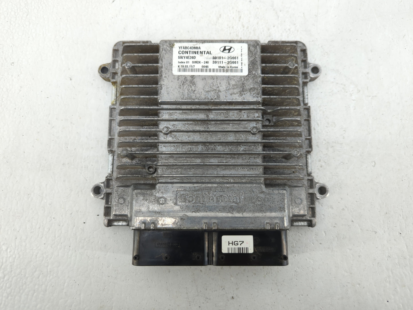 2011-2014 Hyundai Sonata PCM Engine Control Computer ECU ECM PCU OEM P/N:39111-2G661 39101-2G661 Fits Fits 2011 2012 2013 20