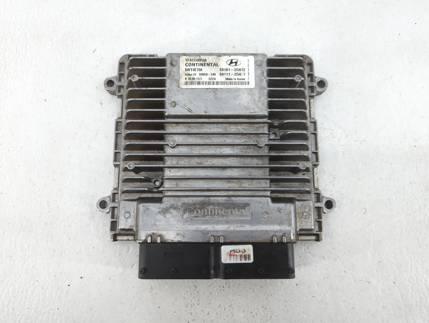 2011-2014 Hyundai Sonata PCM Engine Control Computer ECU ECM PCU OEM P/N:39111-2G661 39101-2G661 Fits Fits 2011 2012 2013 20